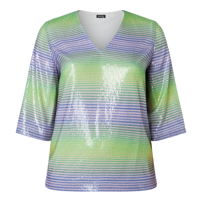Patron Burda n°5665 – Blouse femme...