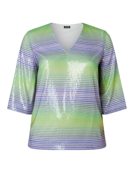 Patron Burda n°5665 – Blouse femme élégante à col V et manches longues
