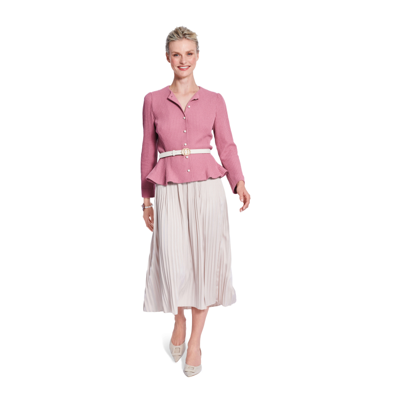 Patron Burda n°5667 – Cardigan femme...