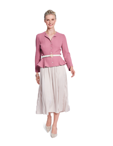 Patron Burda n°5667 – Cardigan femme élégant et veste en jersey