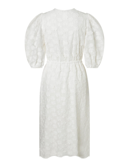Patron Burda n°5669 – Robe midi romantique et blouse à manches bouffantes