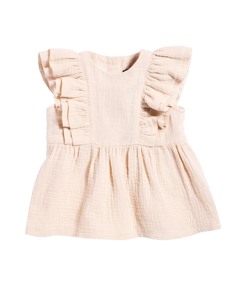 Patron Burda n°9190 – Tunique à volants, top et short pour enfant