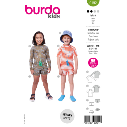 Patron Burda n°9192 –...