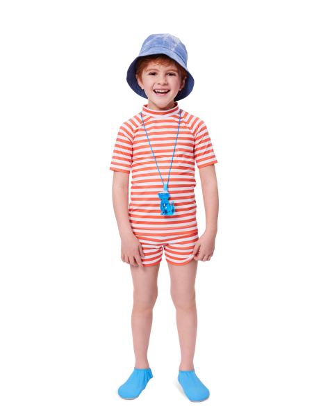 Patron Burda n°9192 – Tenues de plage et maillots de bain enfant