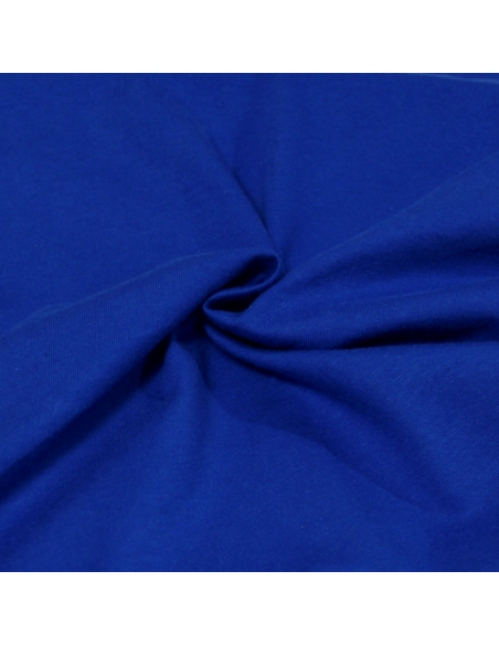 Jersey 100% coton - Bleu roi