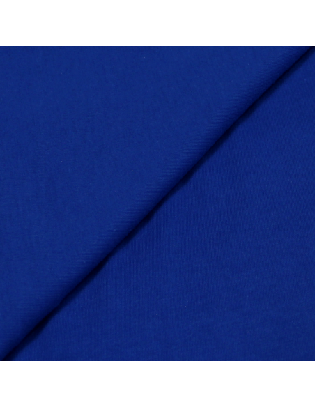 Jersey 100% coton - Bleu roi