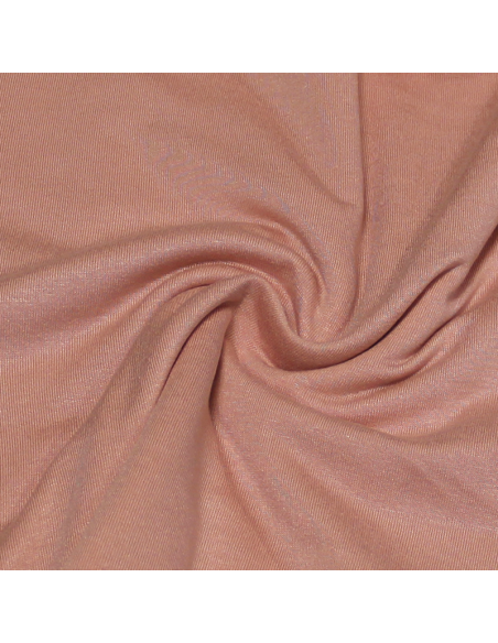 Jersey uni viscose & élasthanne - Nude