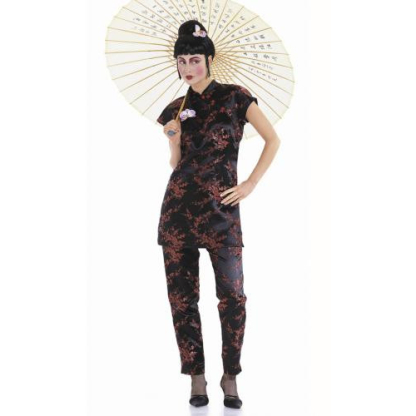 Patron Burda Carnaval 2773 - Déguisement Suzie Wong Femme 2