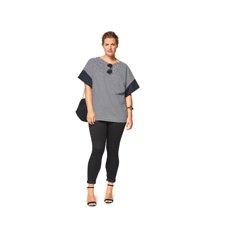 Patron Burda 6445 - T shirt