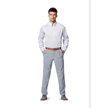 Patron Burda 7045 - Chemise homme 2