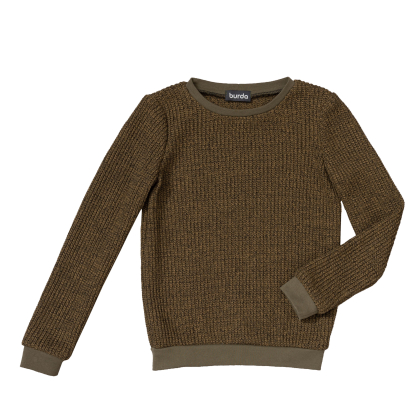 Patron Burda 9251 - Ensemble pull et pantalon douillets 2