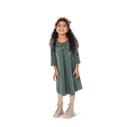 Patron Burda 9252 - Robe & blouse évasées 2