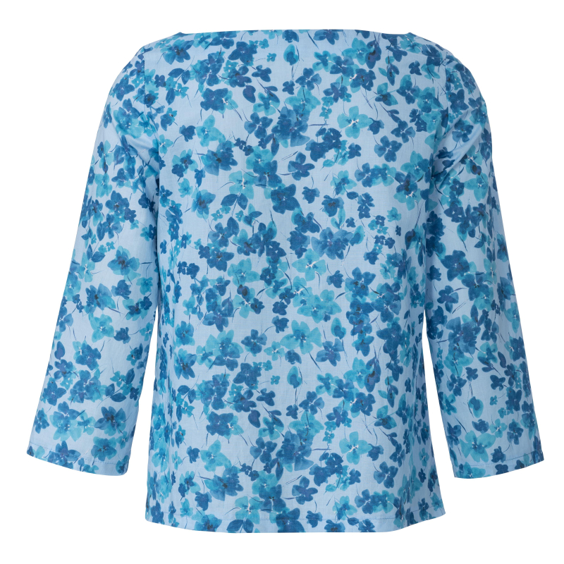 Patron Burda 5961 - Blouse sobre avec pinces et encolure arrondie