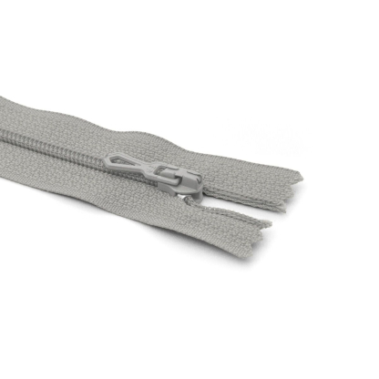 Fermeture Eclair ® spiralée grise 10cm 2