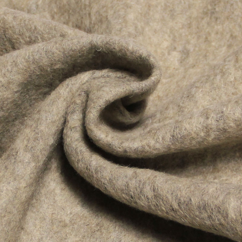 tissu laine bouillie pour manteau