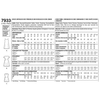 Patron Simplicity 8186.D5 - Robe femme 2