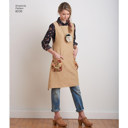 Patron Simplicity 8230.A - Robe tablier pour dames 2