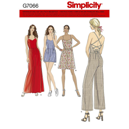 Patron Simplicity 8635.R5 - robe et combinaison