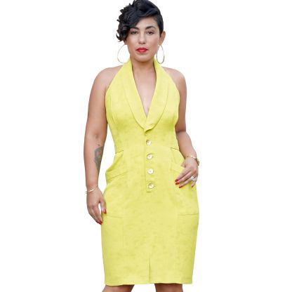 Patron Simplicity 9097.U5 - Robe et combinaison dos nu par Mimi G Style 2