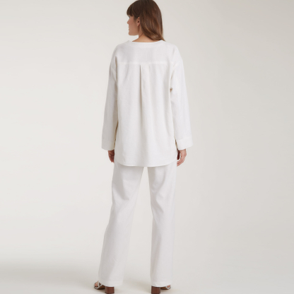 Patron Simplicity 9113.H5 - Ensemble boho femme Tunique & pantalon 2