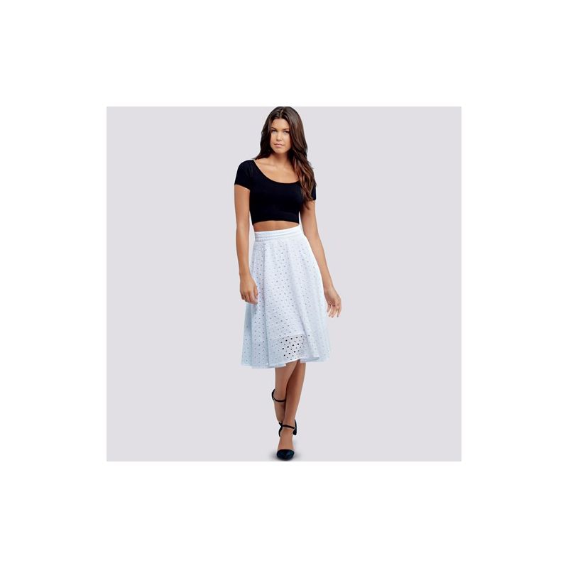 Patron Simplicity 9123.H5 - Jupe à godets femme évasée