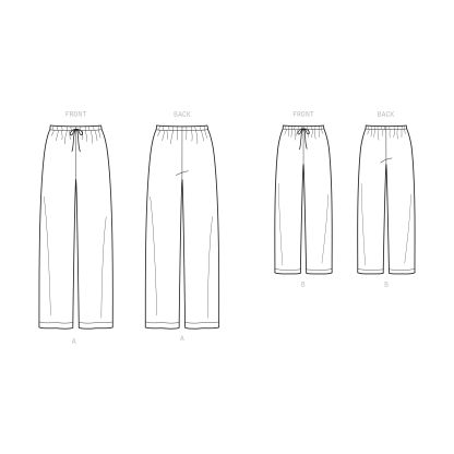 Patron Simplicity 9129.A - Pantalon de pyjama famille 2