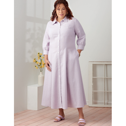 Patron Simplicity 9260.AA- Robe Chemisier 2