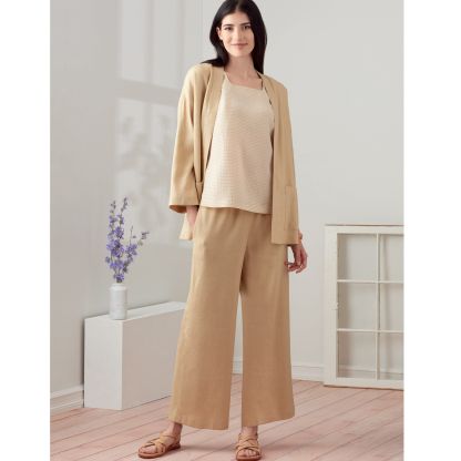 Patron Simplicity 9271.K5 - Ensemble Top, Veste et Pantalon 2