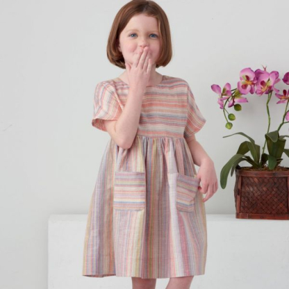 Patron Simplicity 9280.A - Ensemble Fille Top, Robe & Legging 2