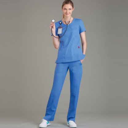 Patron Simplicity 9276.H5 - Ensemble Infirmière avec Blouse et Pantalon 2