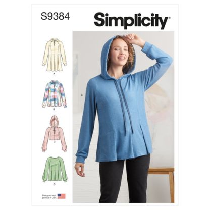 Patron Simplicity 9384.H5 - Sweat-shirts pour femme
