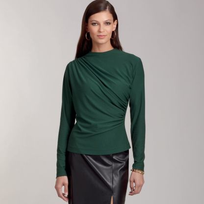 Patron Simplicity 9451.R5 - Hauts en tricot pour femme 2