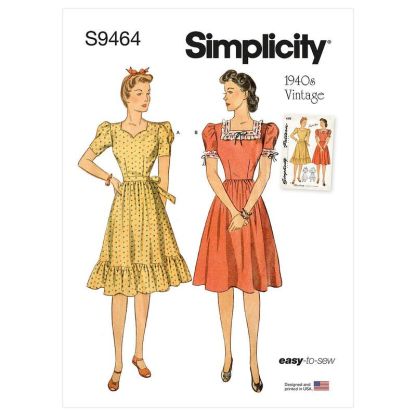 Patron Simplicity S9464.H5 - Robe pour jeunes filles