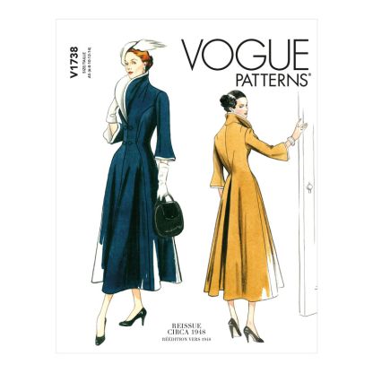 Patron Vogue 1738 E5 - Robe moulante