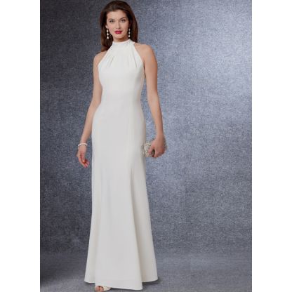 Patron Vogue 1748 AX5 - Robe moulante sur la poitrine 2
