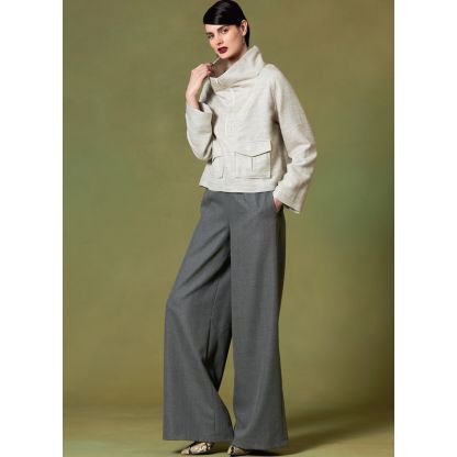Patron Vogue 1642 Y - Ensemble Plissé et Pantalon Confort 2