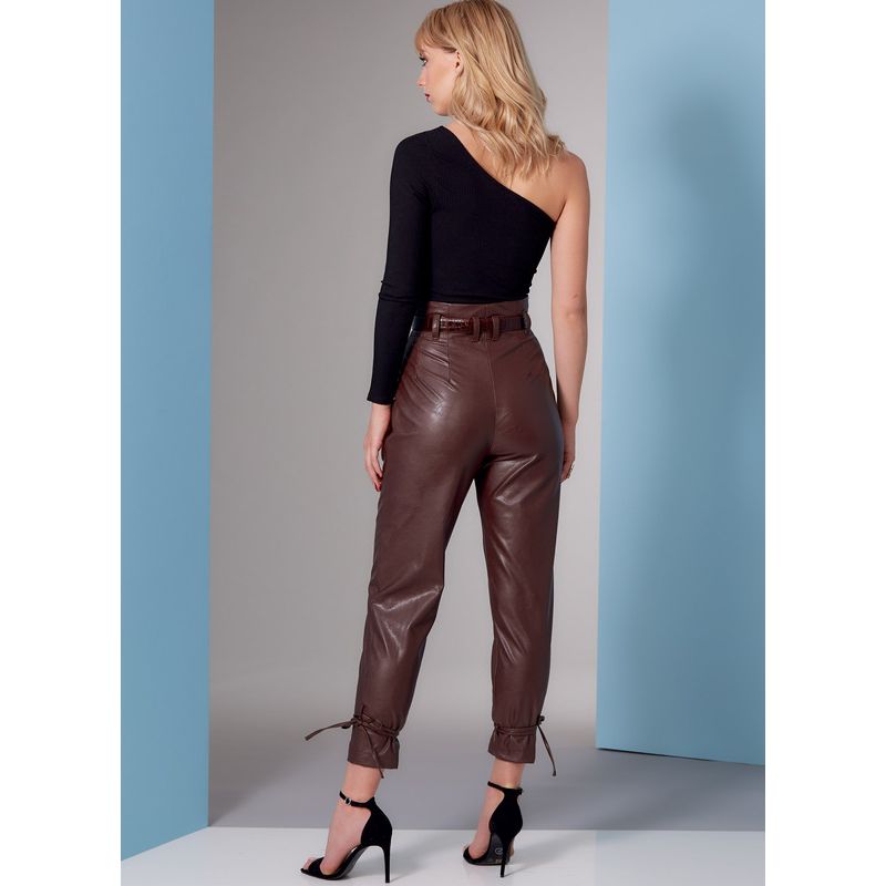Patron Vogue 1848 F5 - Pantalon court à taille haute, style carotte