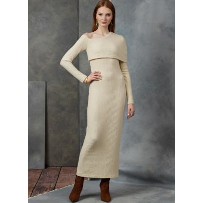 Patron Vogue 1906 Y5 - Robe droite moulante 2