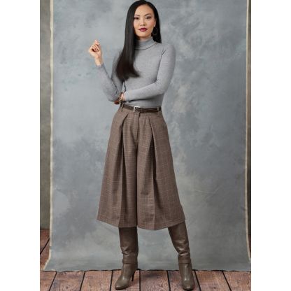 Patron Vogue 1910 B5 - Pantalon plissé à jambes larges 2