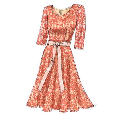 Patron Vogue 8766 D5 - Robes femme styles fourreau et patineuse 2