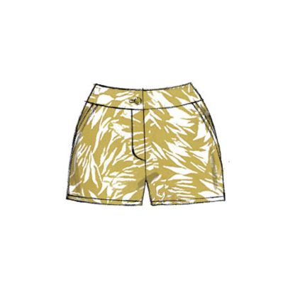 Patron Vogue 9008 E5 - Short femme 2