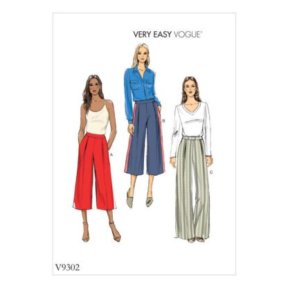 Patron Vogue 9302 OSZ - Pantalon semi-ajusté