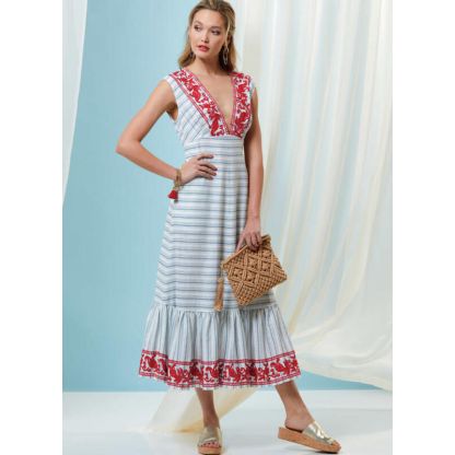 Patron Vogue 9311 OSZ - Robes amples 2
