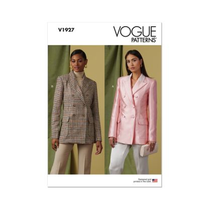 Patron Vogue 1927 Y5 - Veste croisée