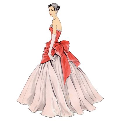 Patron Vogue 1931 F5 - Robe et dessus de corsage 2