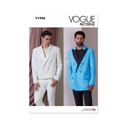 Patron Vogue 1946 MXX - Veste Homme