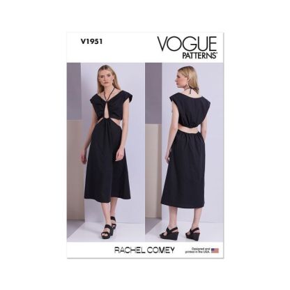 Patron Vogue 1951 Y5 - Robe trapèze