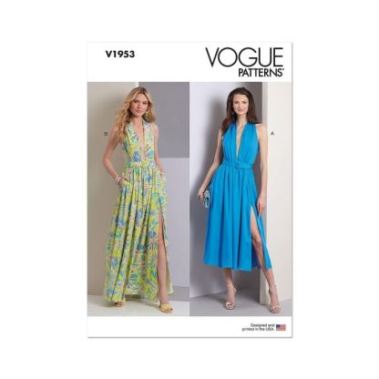 Patron Vogue 1953 A5 - Robe ajustée