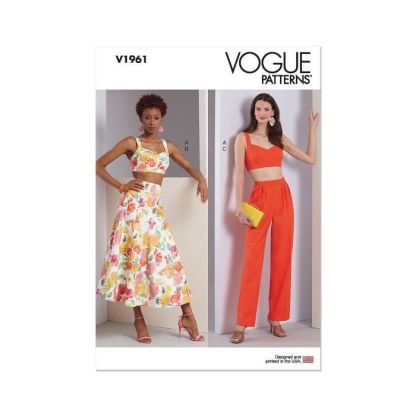 Patron Vogue 1961 AX5 - Haut, jupe et pantalon