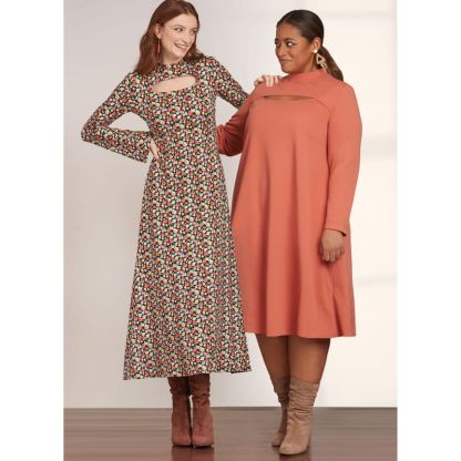 Patron Simplicity 9644.BB - Robe en tricot en trois longueurs 2